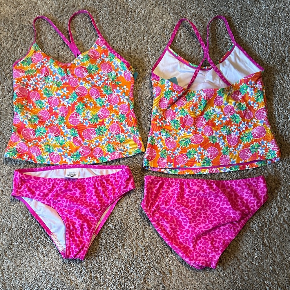 Speedo Vibrant Floral Swimsuit
